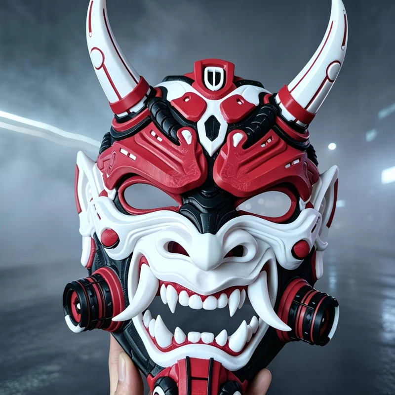 Yeni Jenerik Siberpunk Oni Şey - Black Face Mask Pack incelemesi ve fiyatı