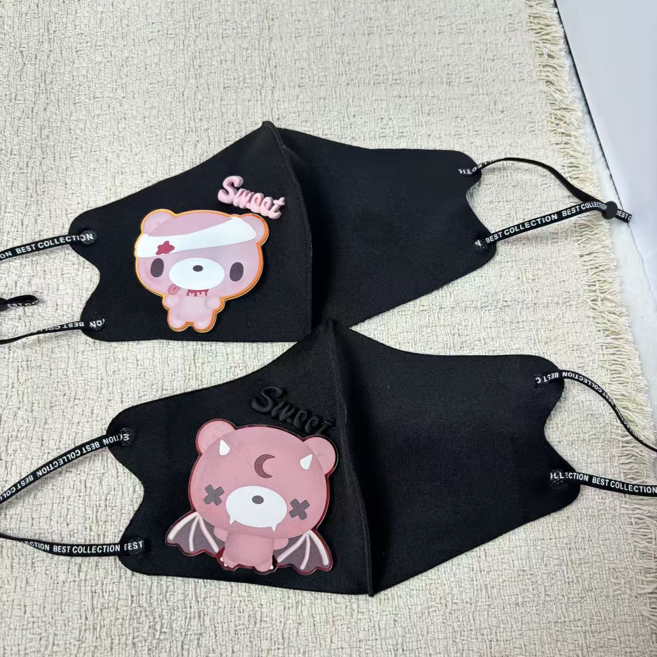 Sevimli Karikatür Ayı Kumaş Yü - Cloth Face Mask Washable incelemesi ve fiyatı