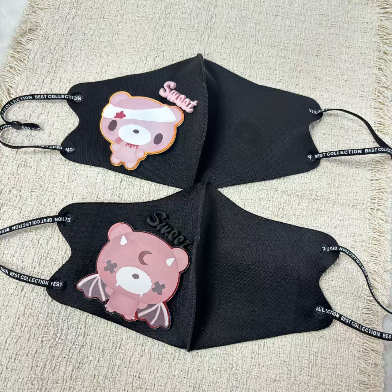 Sevimli Karikatür Ayı Kumaş Yü - Cloth Face Mask Washable incelemesi ve fiyatı