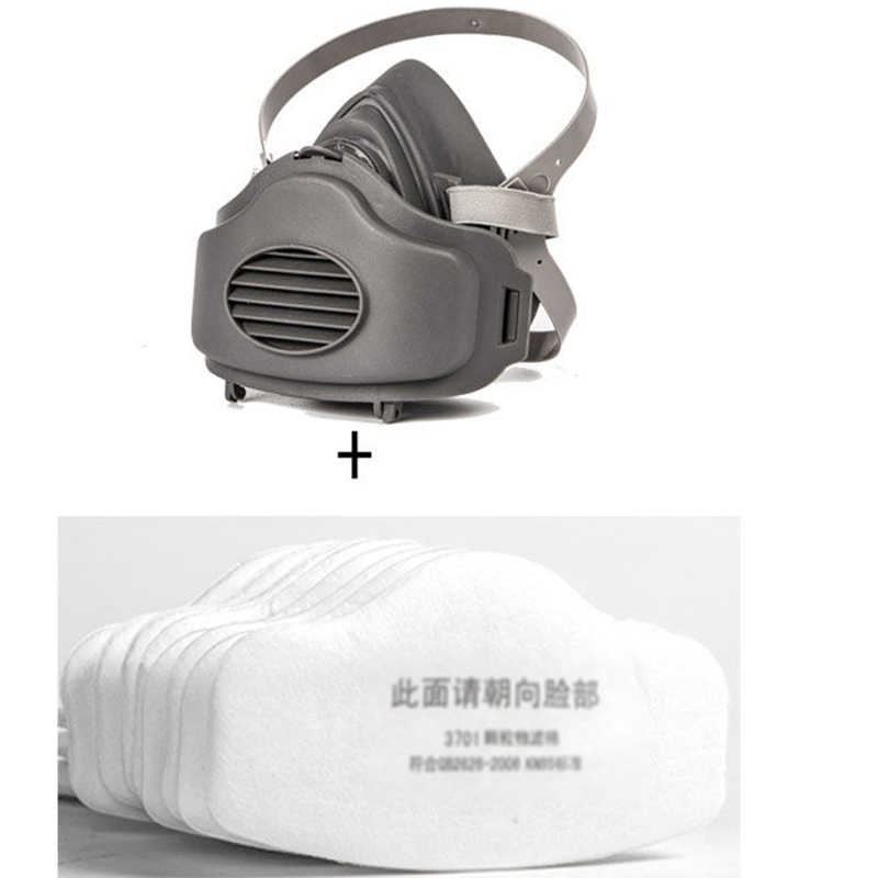 3200 yarım yüz maskesi filtres - Respirator Half Face incelemesi ve fiyatı