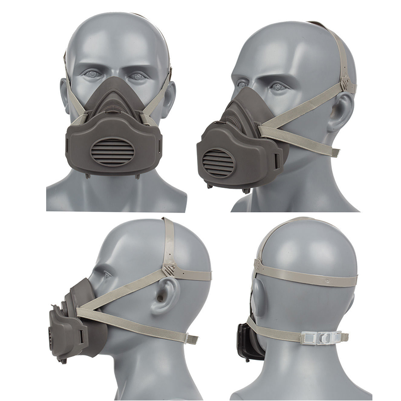 3200 yarım yüz maskesi filtres - Respirator Half Face incelemesi ve fiyatı