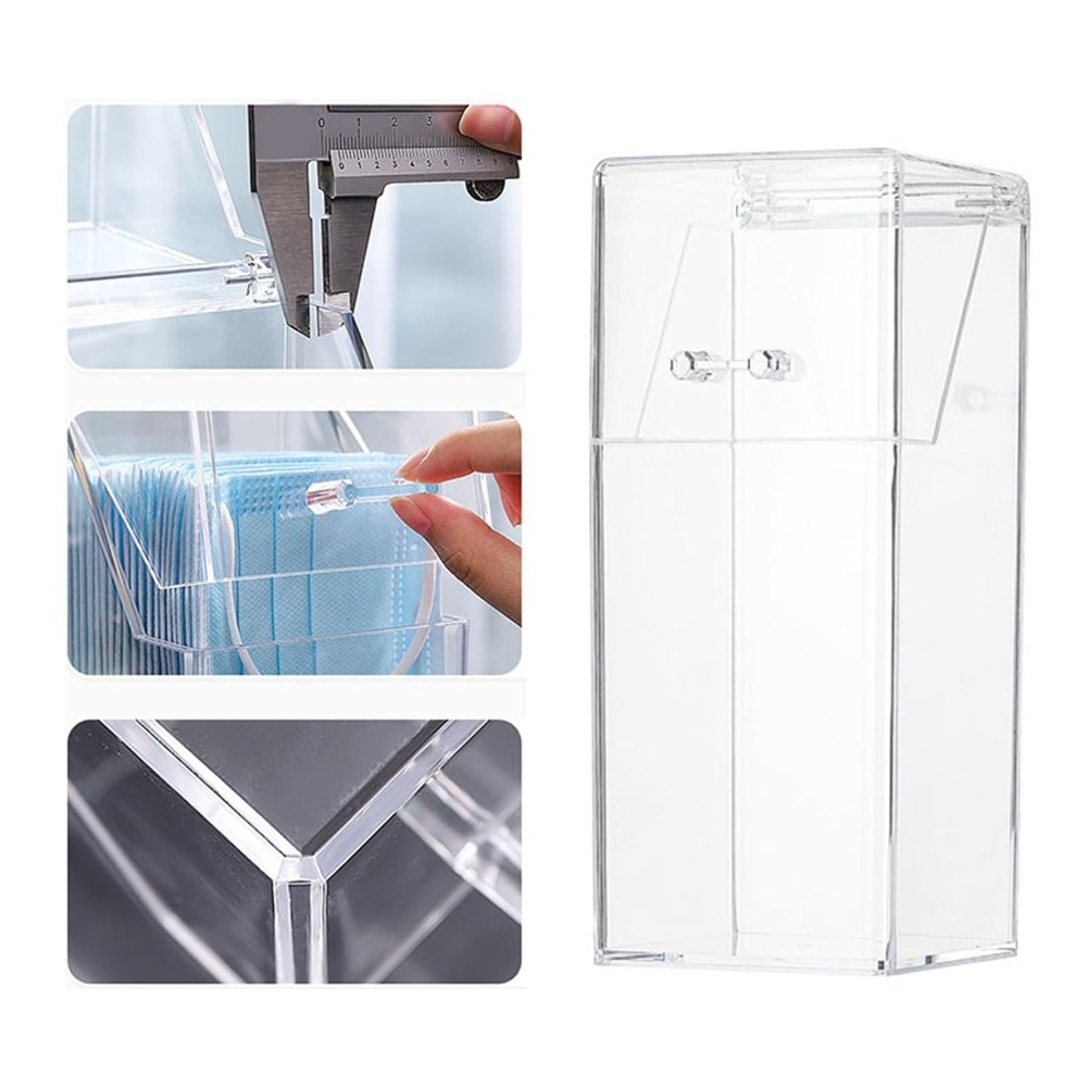 Kapaklı Yüz Maskesi Dağıtıcısı - Face Mask Storage Box incelemesi ve fiyatı